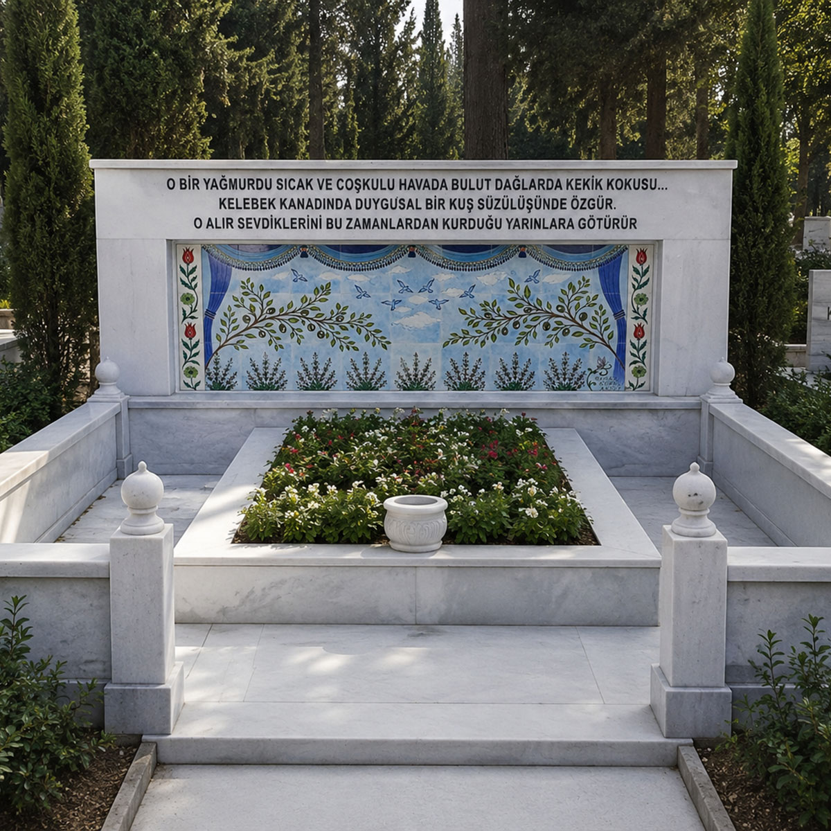 Aile Kabristanı Alınlığı